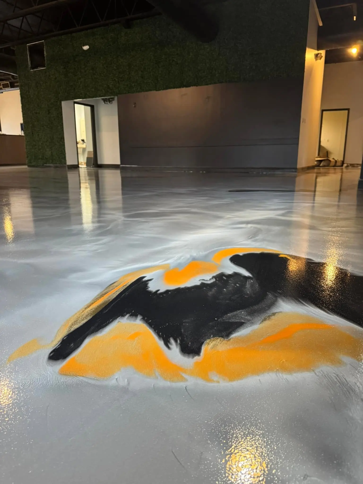 Star Spangled Epoxy metallic epoxy project